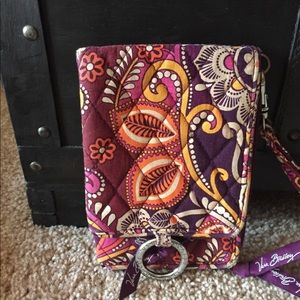Vera Bradley wallet in safari sunset